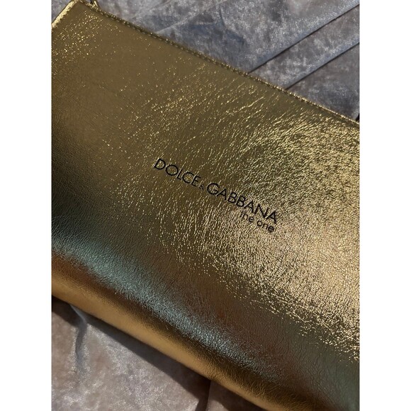 Dolce gabanna gold cosmetic pouch - Picture 3 of 3